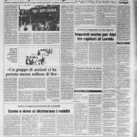l’Unità, cronaca di Bologna, 19 maggio 1983. Biblioteca della Fondazione Gramsci Emilia-Romagna