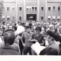 C.C.N.L. fasi della lotta in alcune fabbriche, 10/11 luglio 1979.
Archivio fotografico Fiom-Cgil Bologna