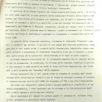 Documento redatto dalla Giunta comunale di Imola, 1976. Associazione “Paolo Pedrelli”-Archivio Storico della Camera del Lavoro di Bologna, Fondo Fiom-Cgil Bologna.