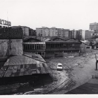 Esterni dello stabilimento Curtisa contro i licenziamenti, 12 gennaio 1981. Archivio fotografico Fiom-Cgil Bologna.
