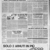 l’Unità, cronaca di Bologna, 20 maggio 1983. Biblioteca della Fondazione Gramsci Emilia-Romagna