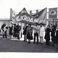 Sciopero dei metalmeccanici con picchetti davanti alle fabbriche, 13 dicembre 1979.
Archivio fotografico Fiom-Cgil Bologna