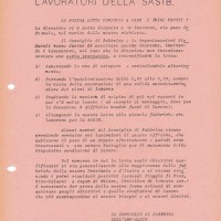 Comunicato dell’esecutivo del consiglio di fabbrica, 1 dicembre 1972. Associazione “P. Pedrelli”-Archivio Storico della Camera del Lavoro di Bologna, Fondo Fiom-Cgil Bologna.