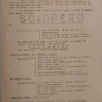 Volantino “Lavoratori della Cogne”, 24 febbraio 1968. Associazione “Paolo Pedrelli”-Archivio Storico della Camera del Lavoro di Bologna, Fondo Fiom-Cgil Bologna.