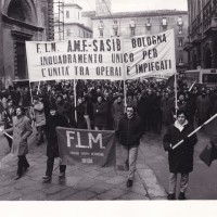 Fasi della lotta contrattuale, 18 marzo 1973. Archivio fotografico Fiom-Cgil Bologna.