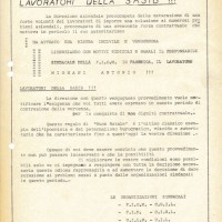 Comunicato sindacale, s. d. [1968]. Associazione “P. Pedrelli”-Archivio Storico della Camera del Lavoro di Bologna, Fondo Fiom-Cgil Bologna.