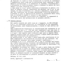 Verbale di accordo aziendale, 10 marzo 1975.
Archivio Fiom-Cgil Bologna