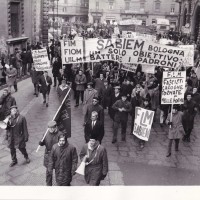 Fasi della lotta contrattuale, 18 marzo 1973.
Archivio fotografico Fiom-Cgil Bologna
