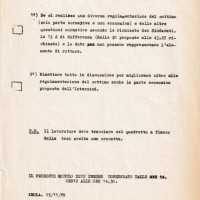 Modulo referendum Cogne, 15 novembre 1969. Archivio Cgil Imola