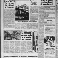 l’Unità, cronaca dell’Emilia-Romagna, 6 febbraio 1987. Biblioteca della Fondazione Gramsci Emilia-Romagna