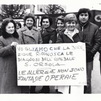 Assemblea aperta all’Arco, 3 febbraio 1982. Archivio fotografico Fiom-Cgil Bologna