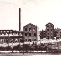 Esterno stabilimento Cogne, 1944-45. Archivio C.I.D.R.A. Imola