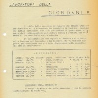 Volantino, “Lavoratori della Giordani!”, 15 aprile 1971.
Associazione “P. Pedrelli”-Archivio Storico della Camera del Lavoro di Bologna, Fondo Fiom-Cgil Bologna