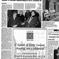 La Repubblica, Cronaca di Bologna, 20.11.2002.