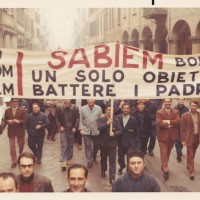 Sciopero provinciale C.C.N.L., 12 dicembre 1969.
Archivio fotografico Fiom-Cgil Bologna