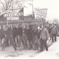 Sciopero generale dell’industria, 15 novembre 1977. Archivio fotografico Cgil Imola